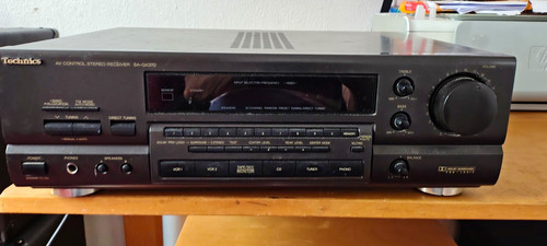 Technics gx370 black stereo - technics, sa-gx370