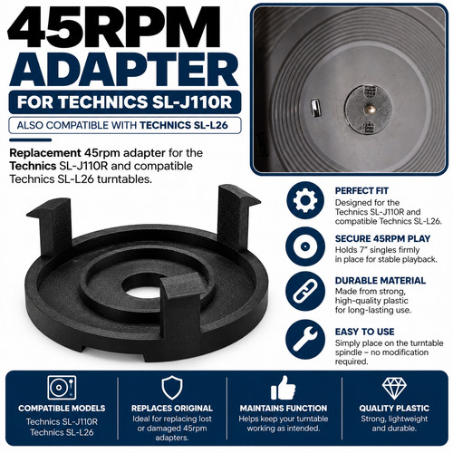 45rpm adapter for technics - adapter,