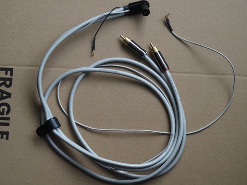 Linn tonearm cable with lp12 - tonearm,