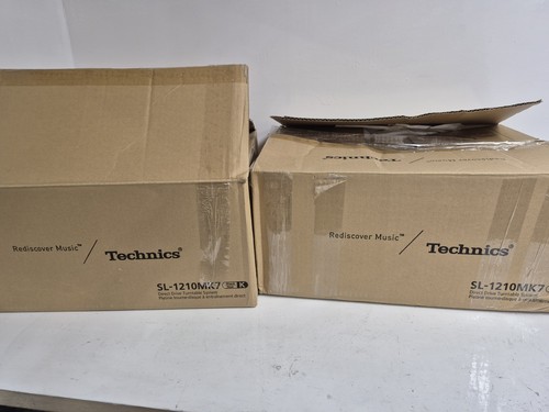 Technics 1210 mk7 boxes - x, 2