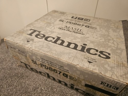 Technics pd867 player - sl-pd867, cd